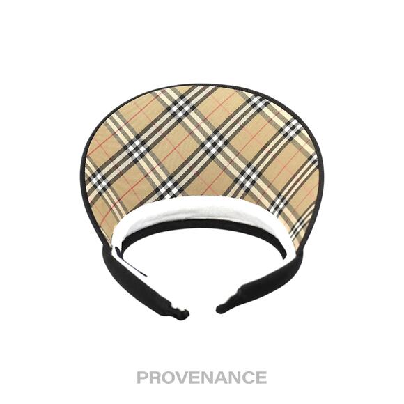 ? Burberry Golf Visor - Nova Check Black main image 5